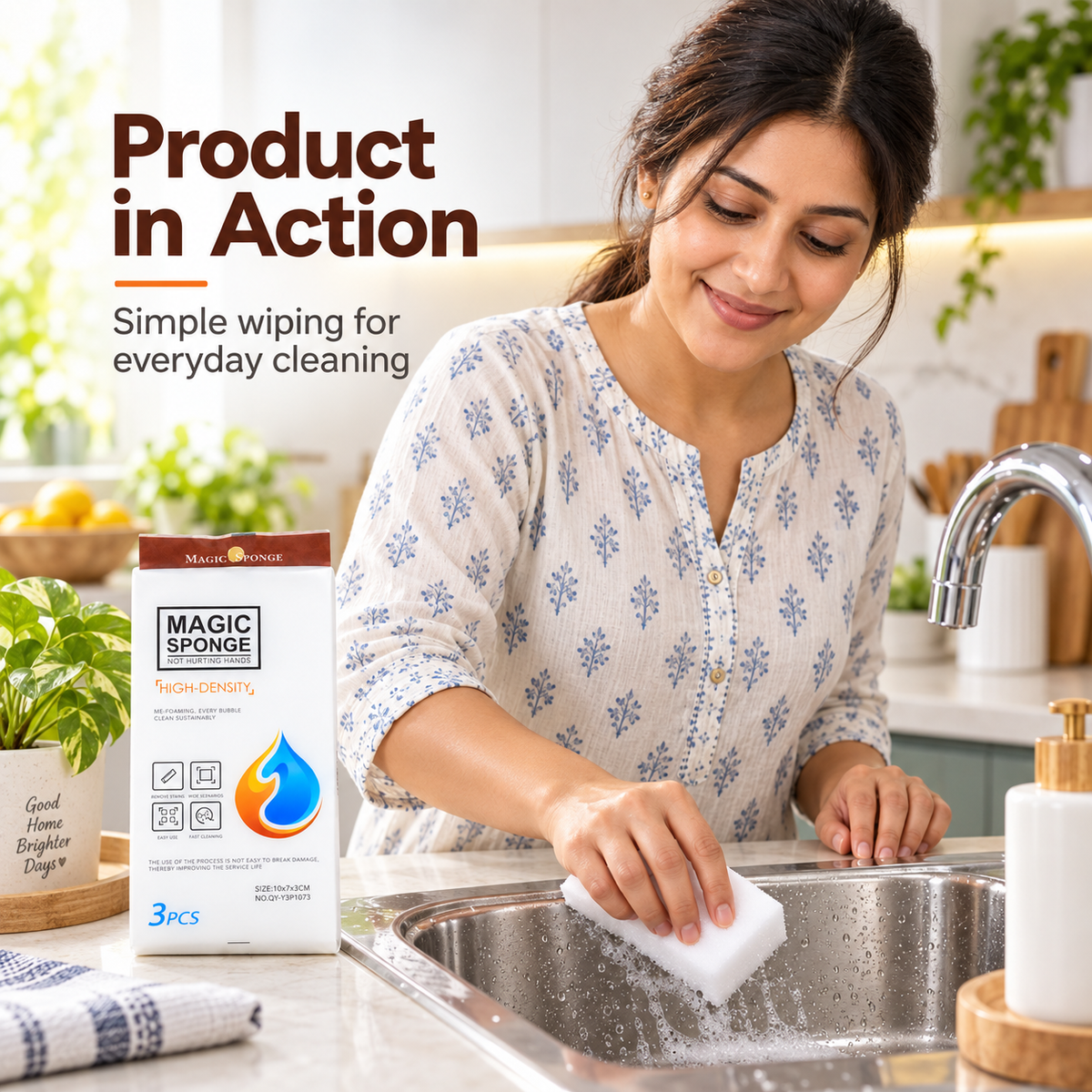 Clenova Multipurpose Magic Cleaning Sponge